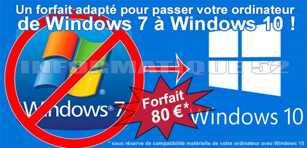 Migrer vers Windows 10